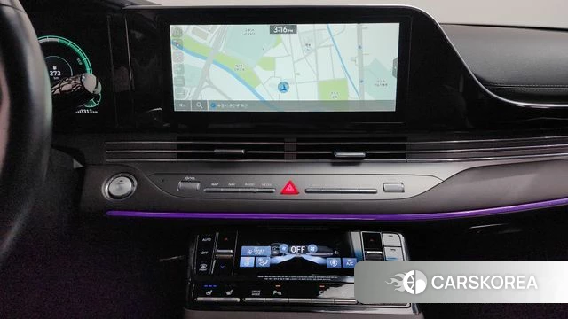 Hyundai The New Grandeur IG Hybrid 2020 Черный из Кореи, фото 6