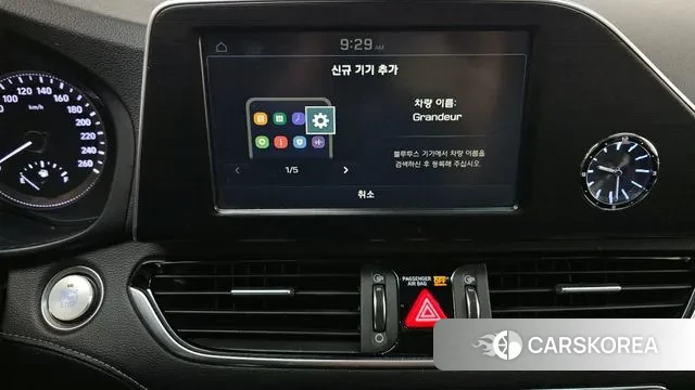 Hyundai Grandeur IG 2019 Черный из Кореи, фото 6