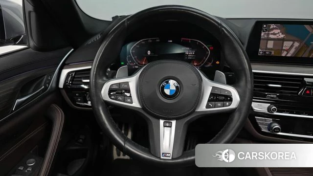 BMW 5 Series (G30) 2020 Небесно-голубой из Кореи, фото 6