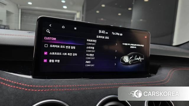 Kia Stinger Meister 2022 Синий нефрит из Кореи, фото 6