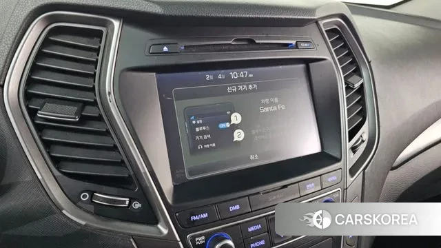 Hyundai Santa Fe The Prime 2018 Синий из Кореи, фото 6