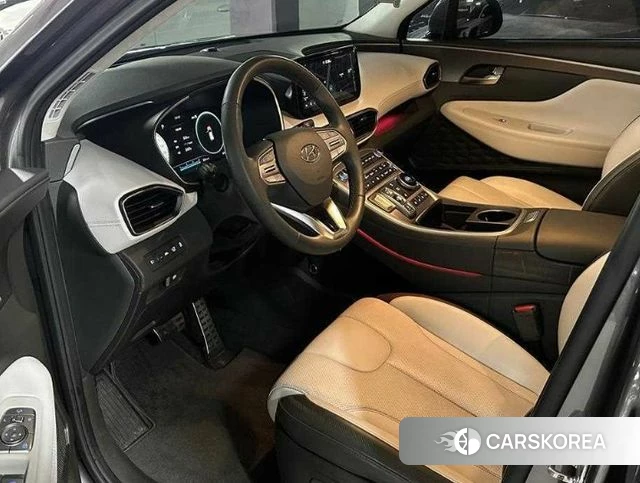 Hyundai The New Santa Fe 2021 Серый из Кореи, фото 6