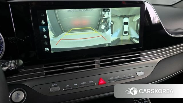 Hyundai The New Grandeur IG Hybrid 2022 Черный из Кореи, фото 6