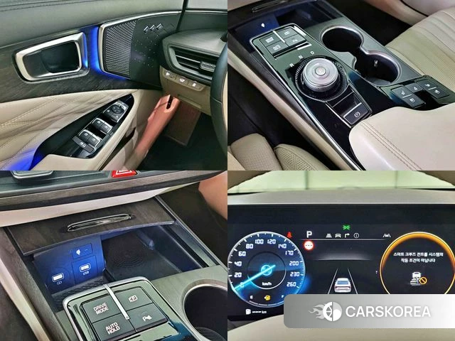 Kia K8 2022 Темно-зеленый из Кореи, фото 6