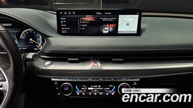 Genesis G80 (RG3) 2021 Синий из Кореи, фото 6