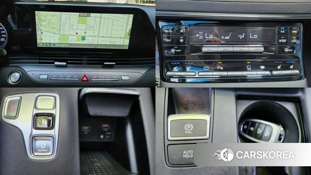 Hyundai The New Grandeur IG Hybrid 2021 Черный из Кореи, фото 6