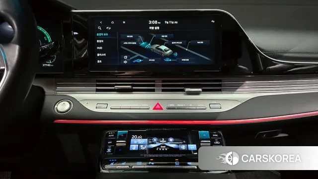 Hyundai The New Grandeur IG Hybrid 2020 Черный из Кореи, фото 6