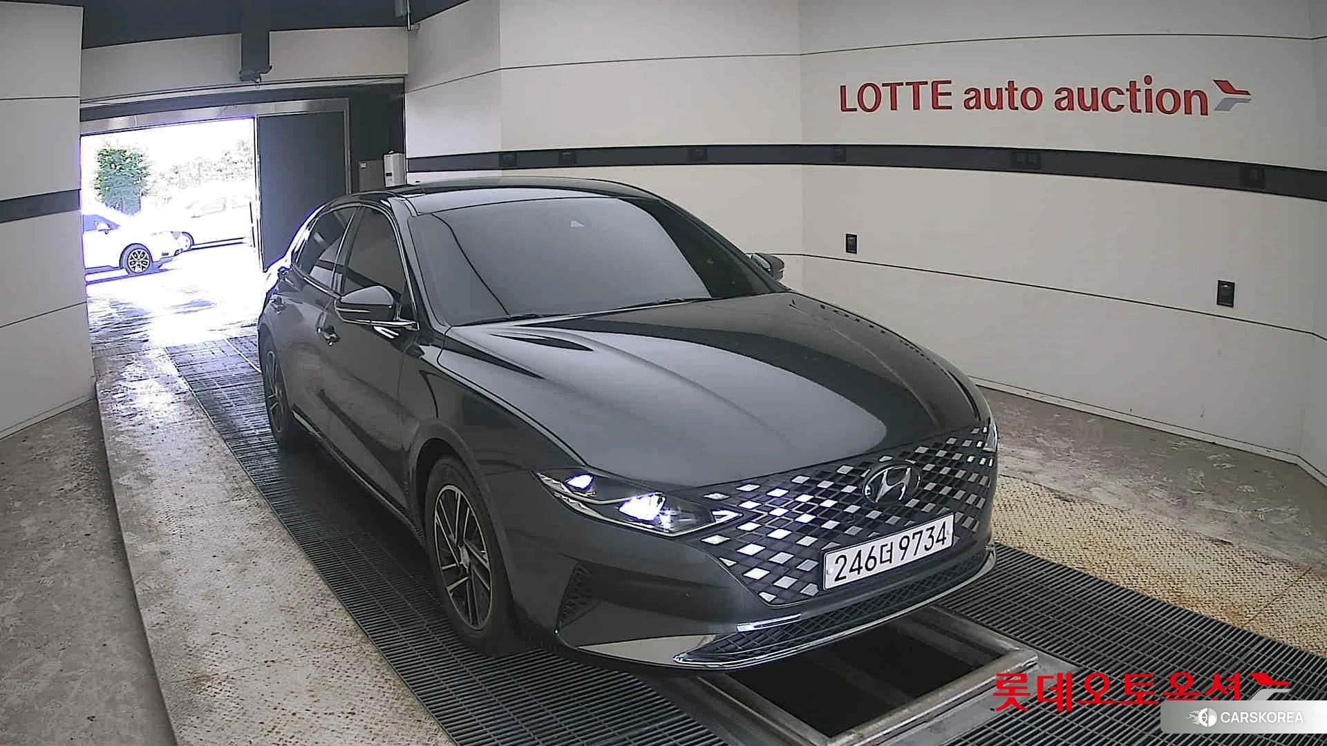 Hyundai Grandeur 2020 Nocturne Gray из Кореи, фото 6