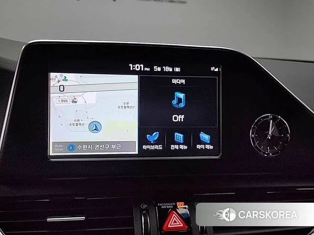 Hyundai Grandeur IG Hybrid 2019 Черный из Кореи, фото 6