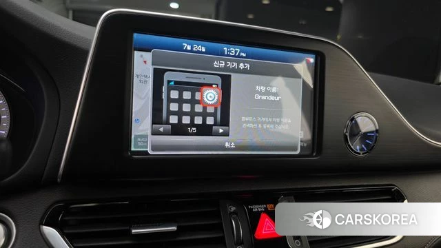 Hyundai Grandeur IG Hybrid 2018 Черный из Кореи, фото 6