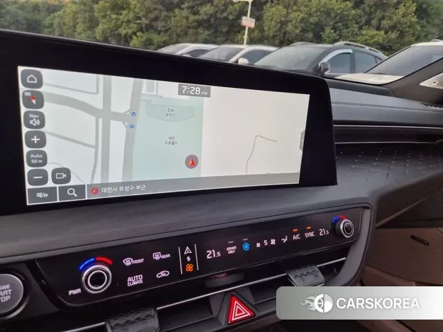 Kia K8 Hybrid 2022 Черный из Кореи, фото 6