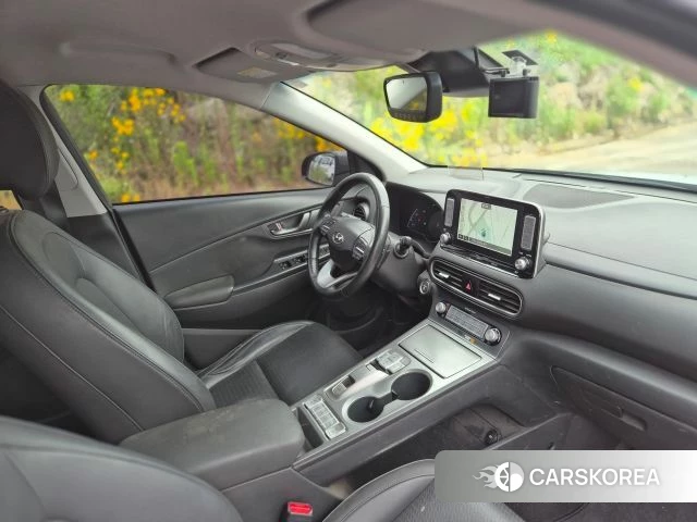 Hyundai Kona Electric 2019 Серебристо-серый из Кореи, фото 6