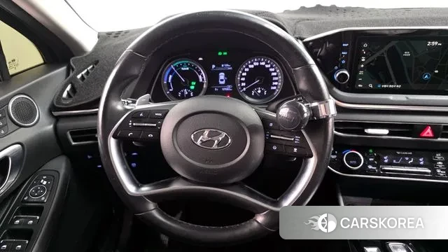 Hyundai Sonata Hybrid (DN8) 2020 Черный из Кореи, фото 6