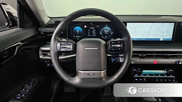 Hyundai Grandeur Hybrid (GN7) 2023 Черный из Кореи, фото 6