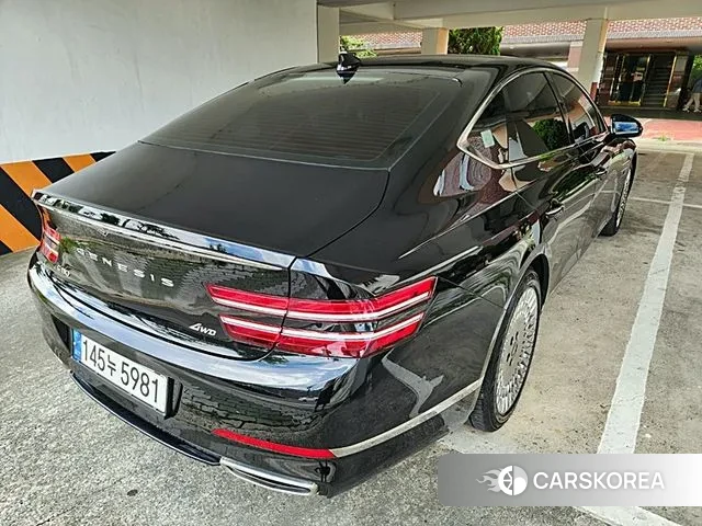 Genesis G80 (RG3) 2021 Черный из Кореи, фото 6