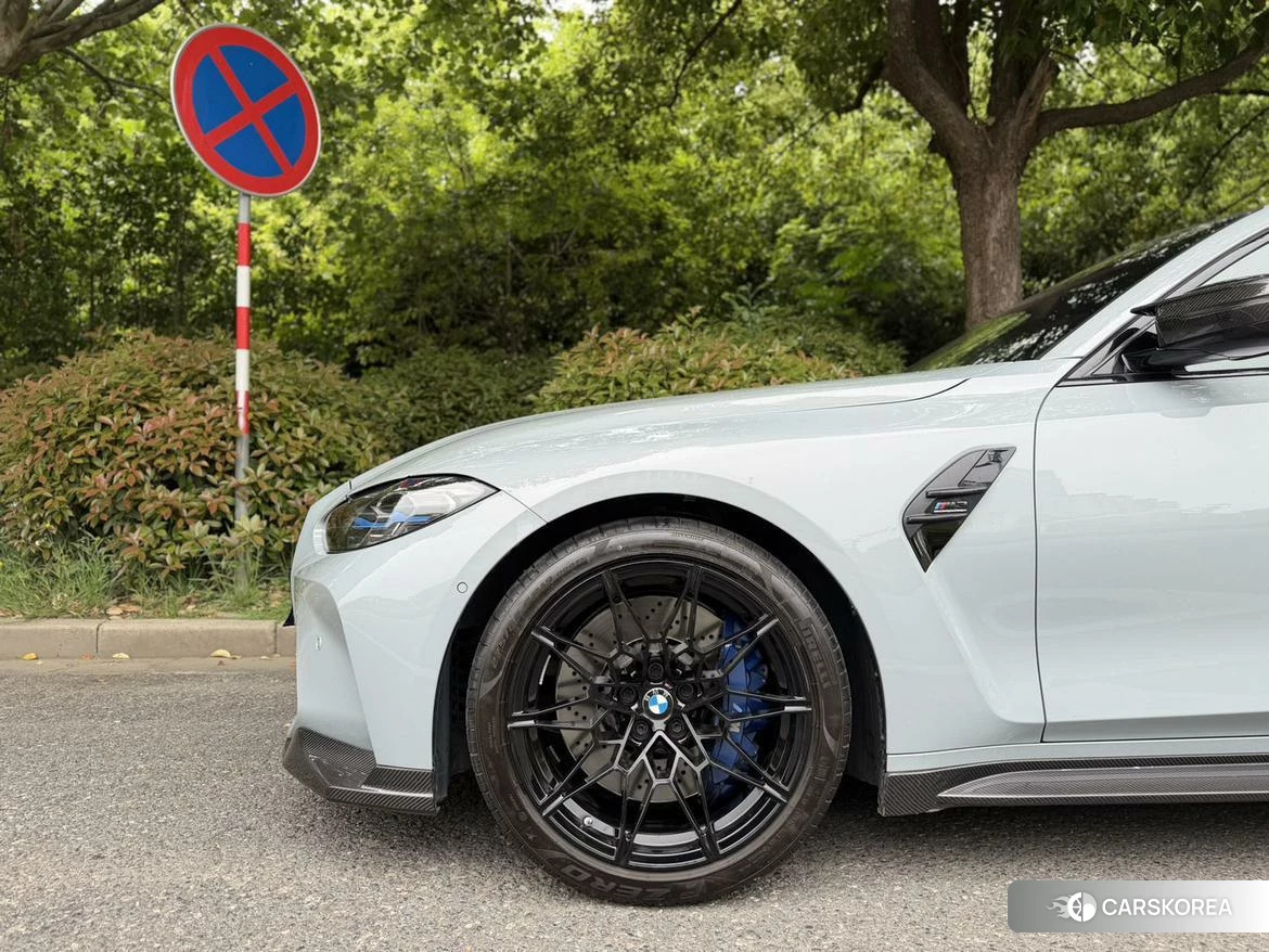 BMW M3 2021 Серебристо-серый из Китая, фото 6