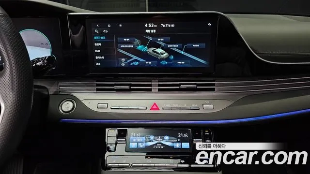 Hyundai The New Grandeur IG Hybrid 2020 Серый из Кореи, фото 6