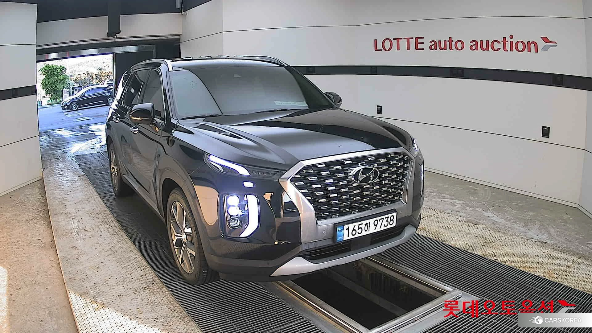 Hyundai Palisade 2022 Abyss Black Pearl из Кореи, фото 6