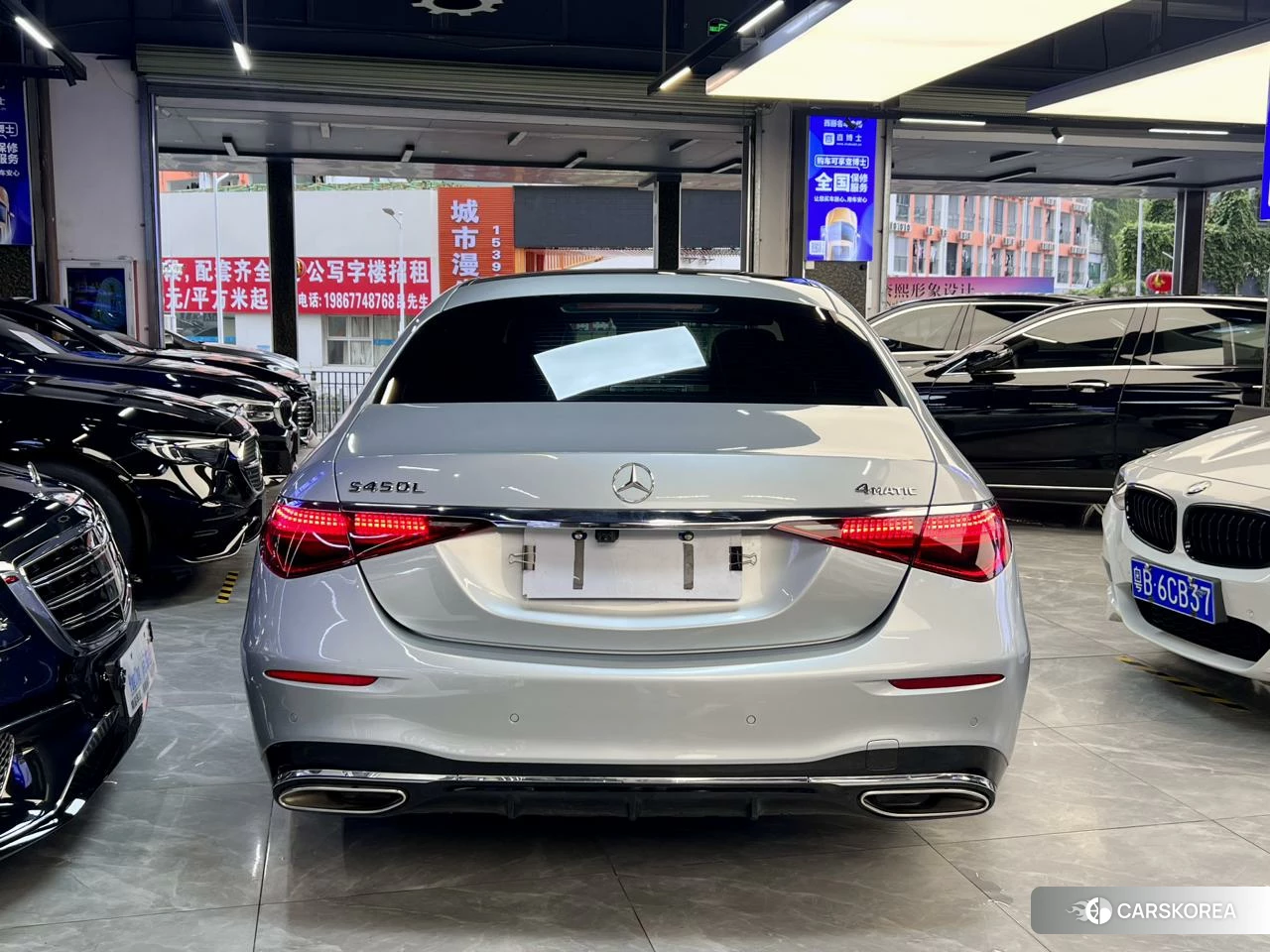 Mercedes-Benz S-class 2021 Серебристо-серый из Китая, фото 6