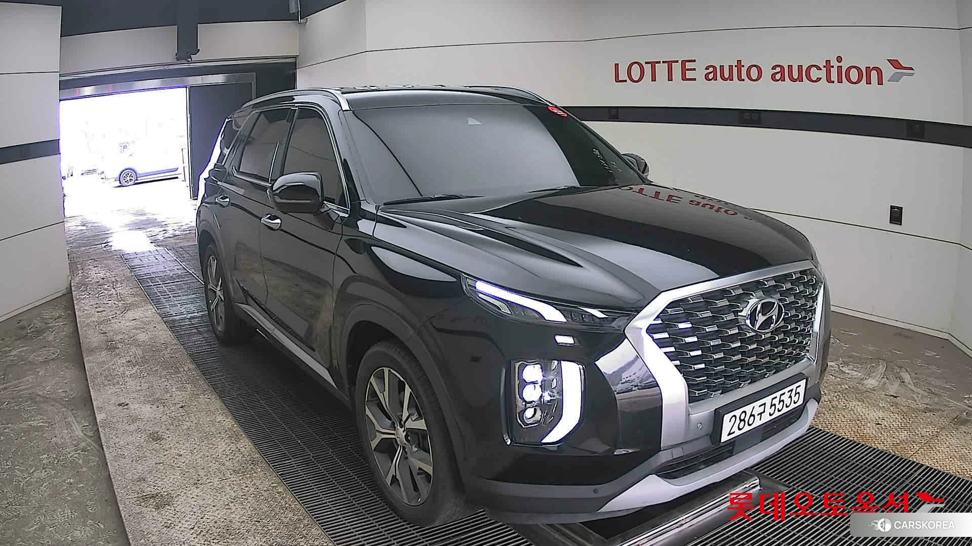 Hyundai Palisade 2022 Abyss Black Pearl из Кореи, фото 6