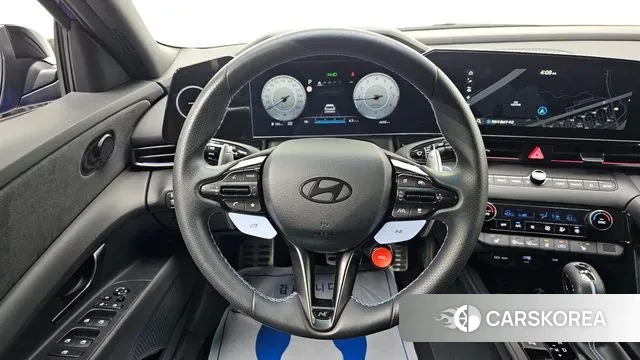 Hyundai The New Avante (CN7) 2024 Синий из Кореи, фото 6