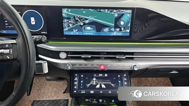 Hyundai Grandeur Hybrid (GN7) 2023 Черный из Кореи, фото 6