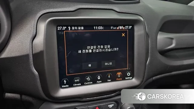 Jeep Renegade 2021 Белый из Кореи, фото 6