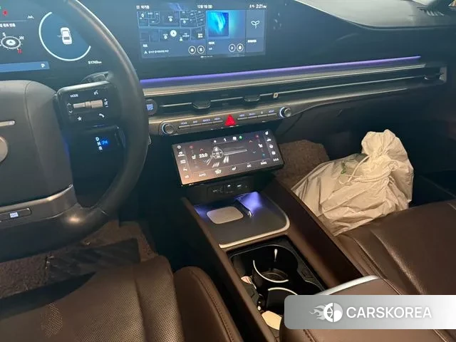 Hyundai Grandeur Hybrid (GN7) 2022 Серый из Кореи, фото 6