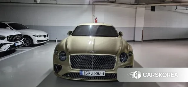 Bentley Continental GT 3rd Generation 2023 Золотой из Кореи, фото 6