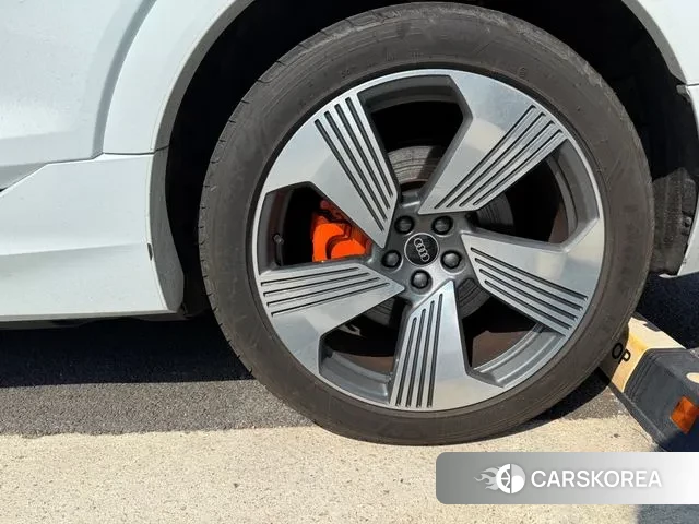 Audi e-Tron 2021 Белый из Кореи, фото 6