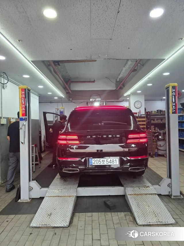 Genesis GV80 2021 Черный из Кореи, фото 6