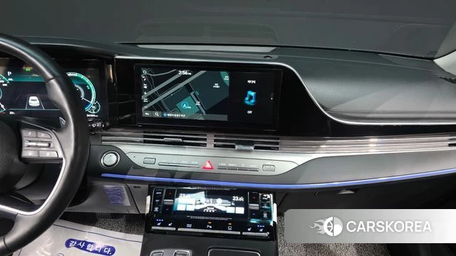 Hyundai The New Grandeur IG Hybrid 2022 Черный из Кореи, фото 6