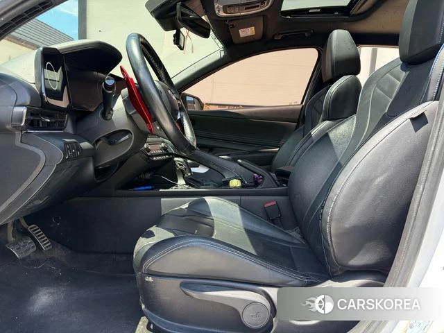 Hyundai Avante (CN7) 2021 Белый из Кореи, фото 6