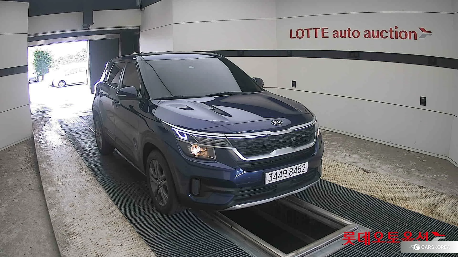 Kia Seltos 2020 Dark Ocean Blue из Кореи, фото 6