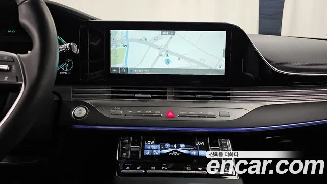 Hyundai The New Grandeur IG Hybrid 2022 Черный из Кореи, фото 6