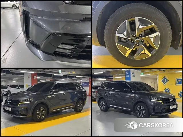 Kia Sorento 4th Generation 2022 Серый из Кореи, фото 6