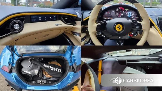 Ferrari Rome 2024 Небесно-голубой из Кореи, фото 6