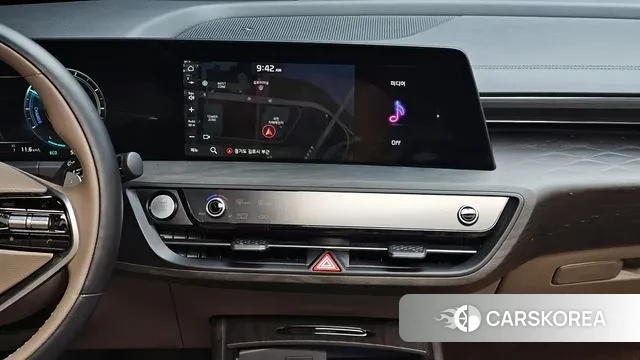 Kia K8 Hybrid 2021 Черный из Кореи, фото 6