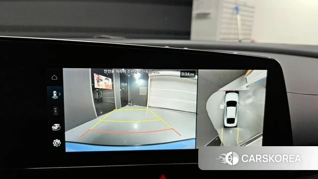 Hyundai The New Avante (CN7) 2023 Небесно-голубой из Кореи, фото 6