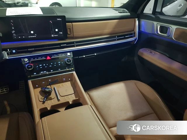 Hyundai Santa Fe (MX5) 2024 Белый двухцветный из Кореи, фото 6