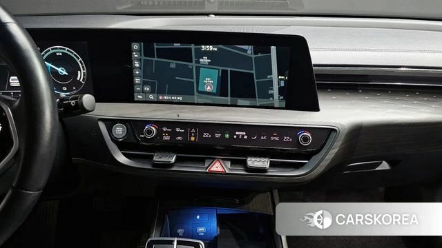 Kia K8 Hybrid 2022 Синий из Кореи, фото 6