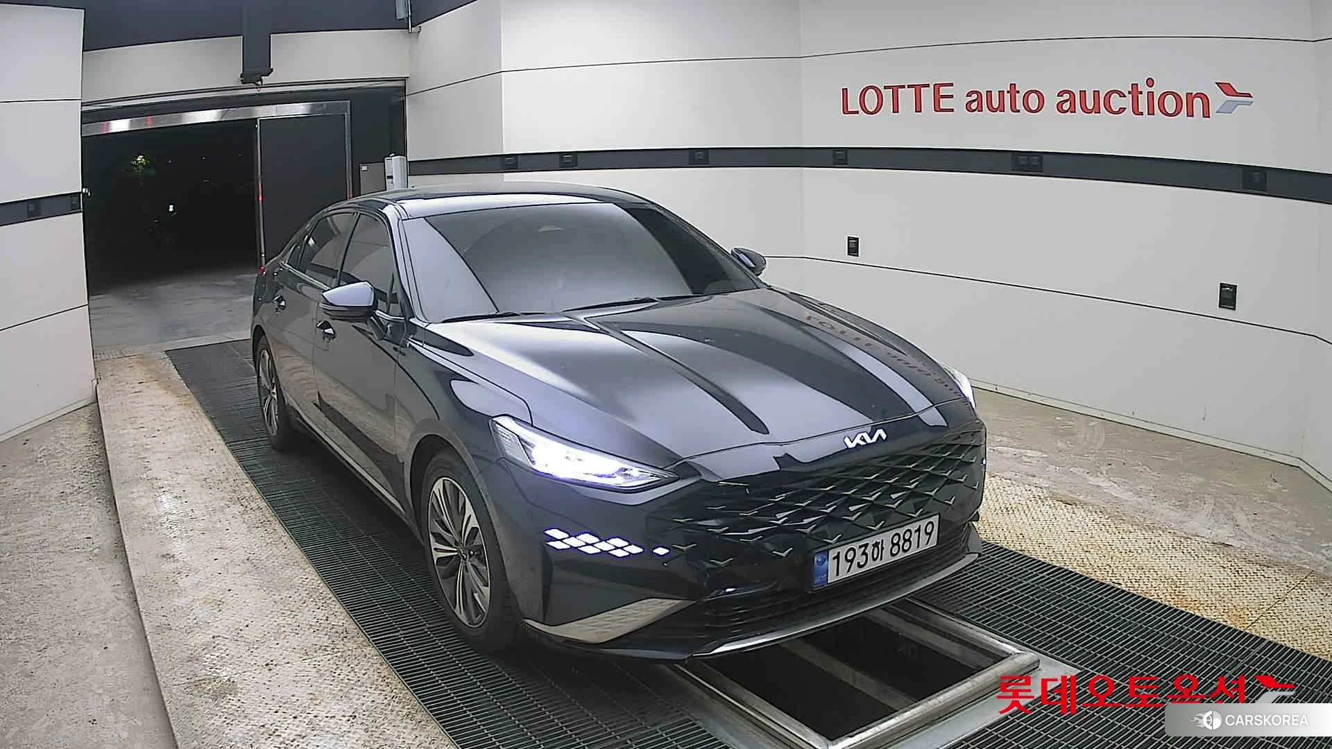 Kia K8 2022 Gravity Blue из Кореи, фото 6