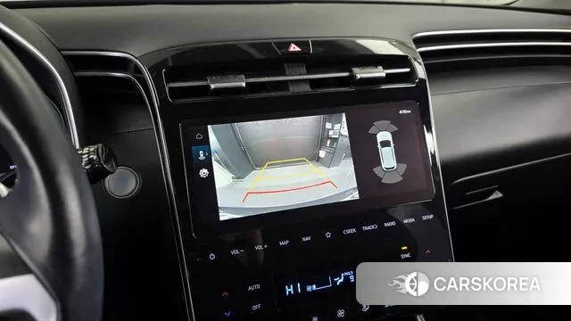 Hyundai Tucson Hybrid (NX4) 2021 Темно-зеленый из Кореи, фото 6