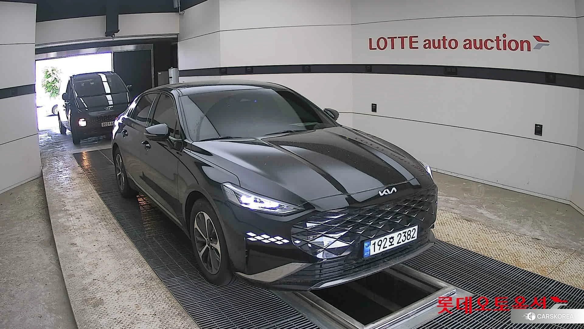 Kia K8 Hybrid 2022 Aurora Black Pearl из Кореи, фото 6