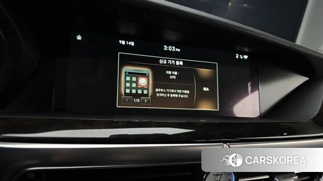Genesis G90 2018 Черный из Кореи, фото 6