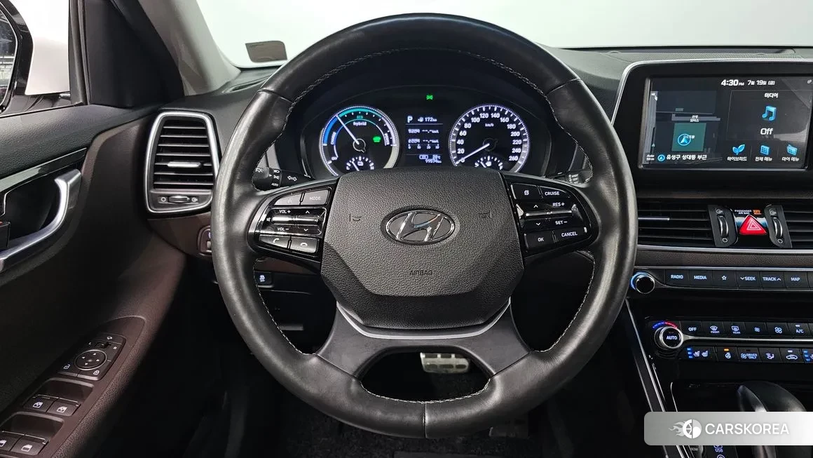 Hyundai Grandeur IG Hybrid 2019 Белый из Кореи, фото 6