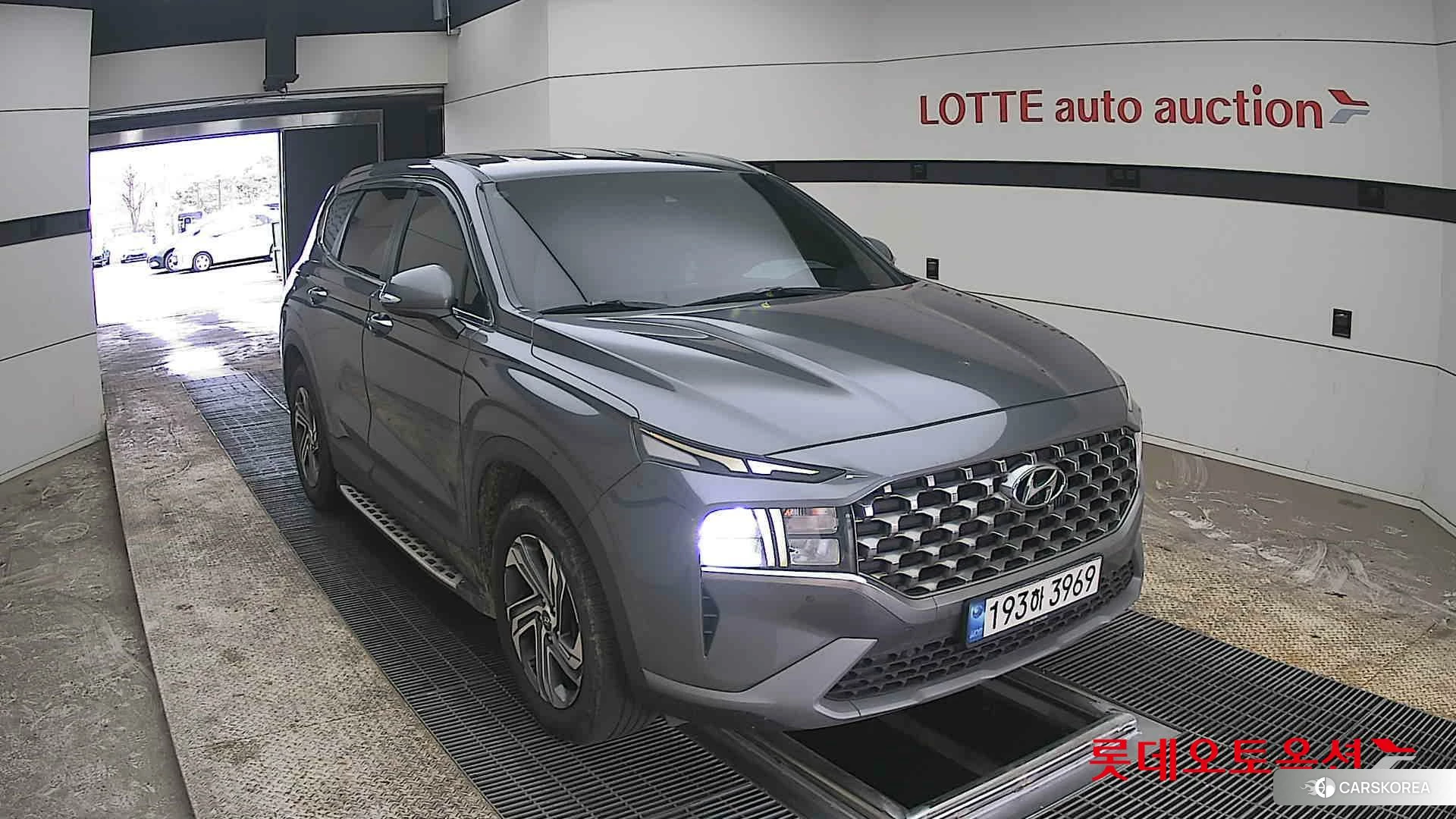 Hyundai Santa Fe 2022 Magnetic Grey Metallic из Кореи, фото 6