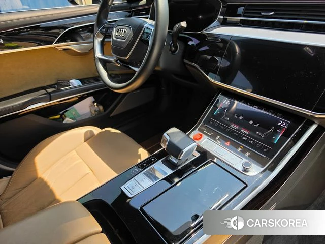 Audi A8 (D5) 2021 Черный из Кореи, фото 6