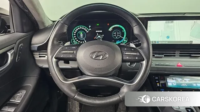Hyundai The New Grandeur IG Hybrid 2021 Черный из Кореи, фото 6