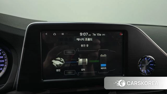 Hyundai Grandeur IG Hybrid 2019 Серый из Кореи, фото 6